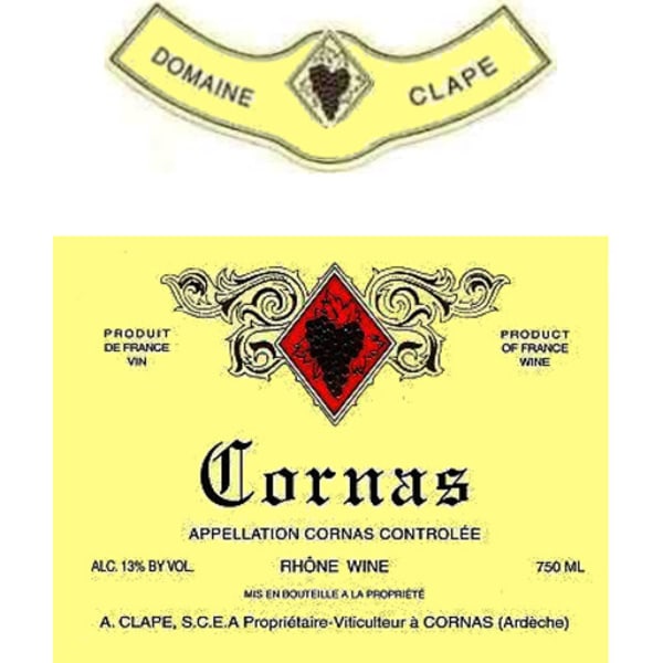Rượu vang đỏ Auguste Clape Cornas 2005
