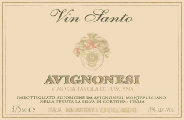 Rượu vang trằng Avignonesi Vin Santo di Montepulciano 1995