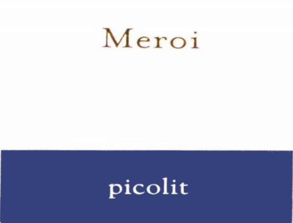 Rượu vang trằng Azienda Agricola Meroi Davino Colli Orientali del Friuli Picolit 2006
