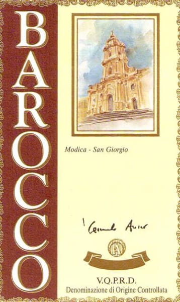 Rượu vang đỏ Azienda Vitivinicola Avide Cerasuolo di Vittoria Barocco Classico 2002