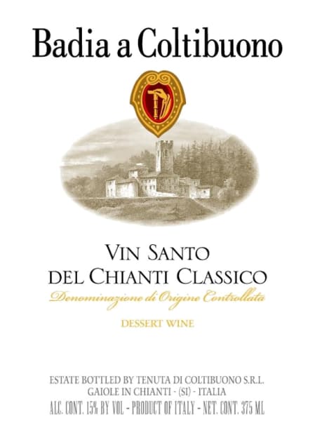 Rượu vang trằng Badia a Coltibuono Vin Santo del Chianti Classico 2004