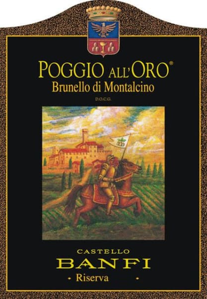 Rượu vang đỏ Banfi Poggio all'Oro Brunello di Montalcino Riserva 2012