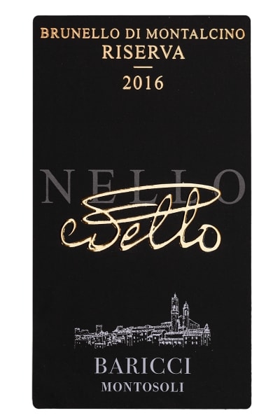Rượu vang đỏ Baricci Montosoli Brunello di Montalcino Nello Riserva 2016