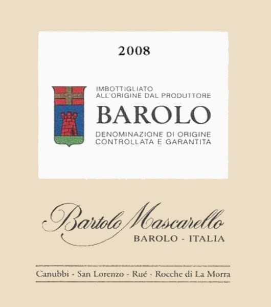 Rượu vang đỏ Bartolo Mascarello Barolo 2008