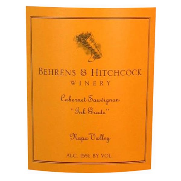 Rượu vang đỏ Behrens & Hitchcock Ink Grade Cabernet Sauvignon (chai Magnum 1,5 lít) 1999
