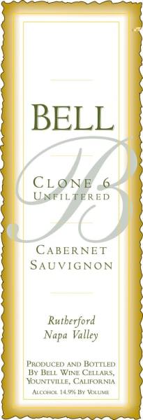 Rượu vang đỏ Bell Wine Cellars Clone 6 Cabernet Sauvignon 2005