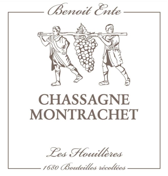 Rượu vang trằng Benoit Ente Chassagne-Montrachet Les Houilleres (chai Magnum 1,5 lít) 2021