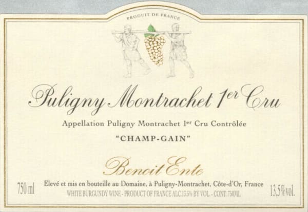 Rượu vang trằng Benoit Ente Puligny Montrachet Champ Gain Premier Cru 2013
