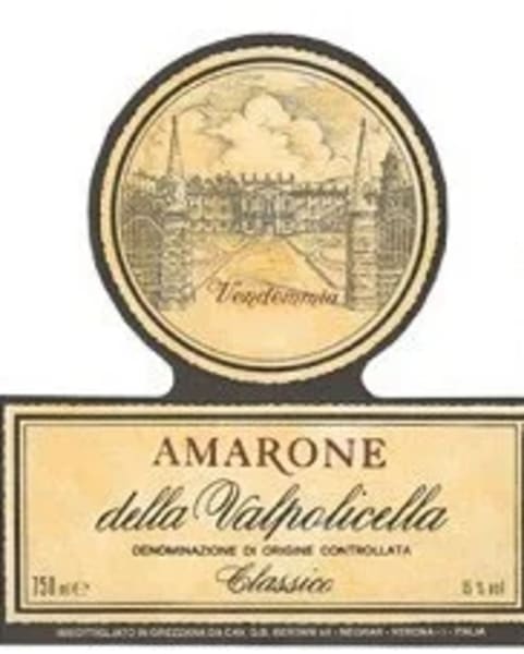 Rượu vang đỏ Bertani Amarone della Valpolicella (3 lít) 1981