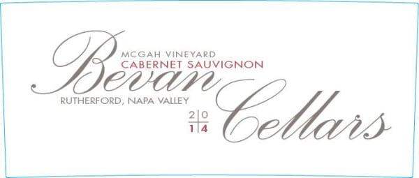 Rượu vang đỏ Bevan Cellars McGah Vineyard Cabernet Sauvignon 2014