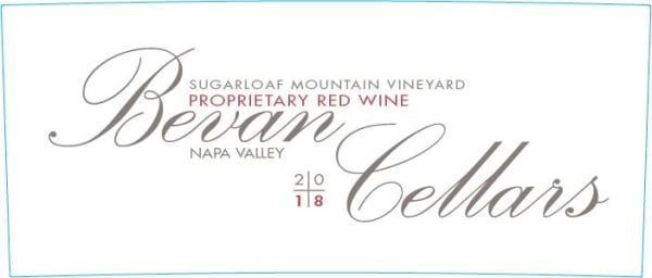 Rượu vang đỏ Bevan Cellars Sugarloaf Mountain 2018