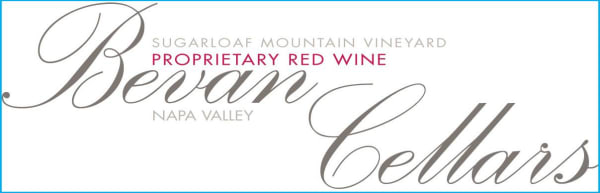 Rượu vang đỏ Bevan Cellars Sugarloaf Mountain Vineyard Proprietary Red 2013