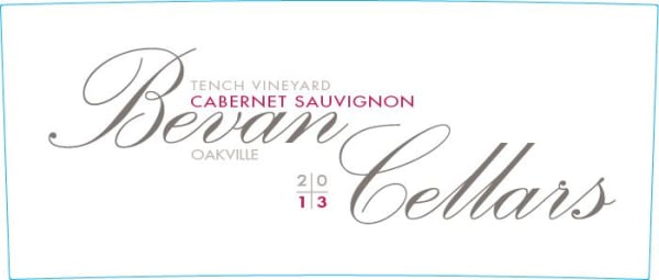 Rượu vang đỏ Bevan Cellars Tench Vineyard Cabernet Sauvignon 2013