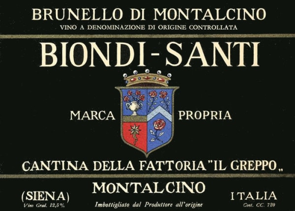 Rượu vang đỏ Biondi-Santi Tenuta Greppo Brunello di Montalcino Riserva 2003