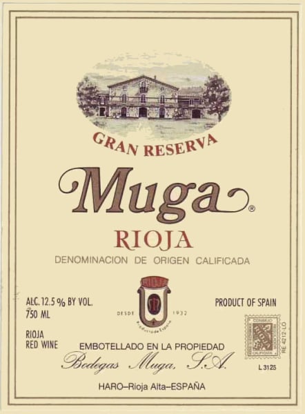 Rượu vang đỏ Bodegas Muga Gran Reserva 1976