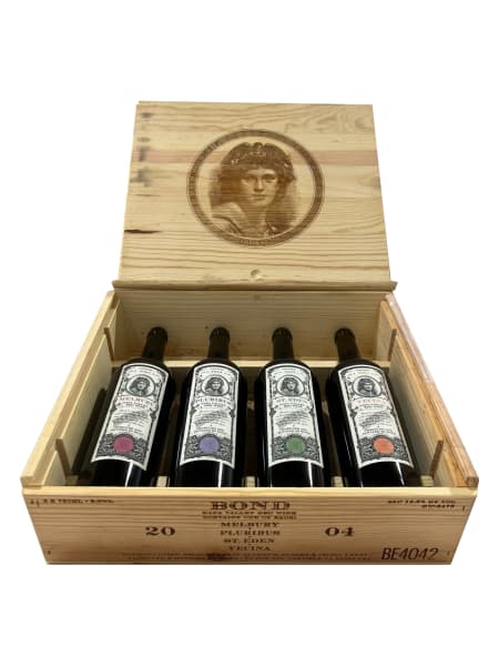 Rượu vang đỏ Bond (4 Bottles in OWC) 2004