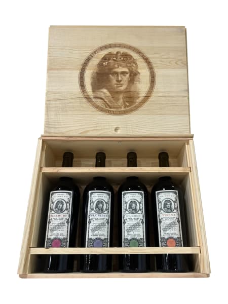 Rượu vang đỏ Bond (4 Bottles in OWC) 2005