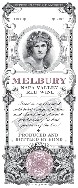 Rượu vang đỏ Bond Melbury 2002