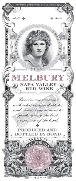 Rượu vang đỏ Bond Melbury 2003