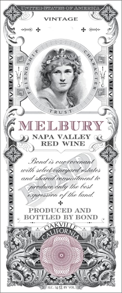 Rượu vang đỏ Bond Melbury 2015