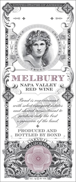 Rượu vang đỏ Bond Melbury 2016