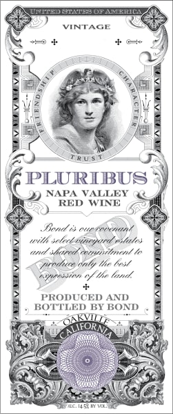 Rượu vang đỏ Bond Pluribus 2015