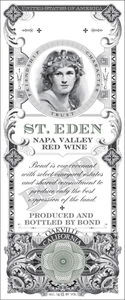 Rượu vang đỏ Bond St. Eden (chai Magnum 1,5 lít) 2012