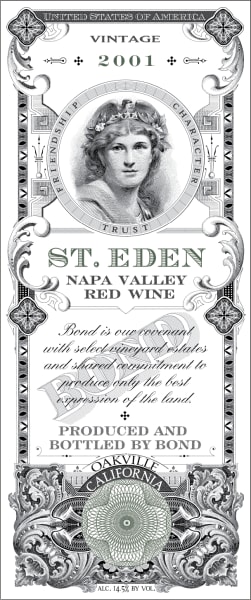 Rượu vang đỏ Bond St. Eden 2001