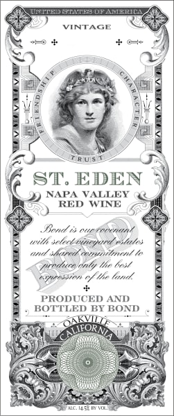 Rượu vang đỏ Bond St. Eden 2015