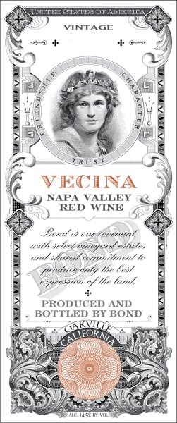 Rượu vang đỏ Bond Vecina 2015