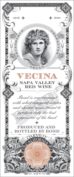 Rượu vang đỏ Bond Vecina 2017
