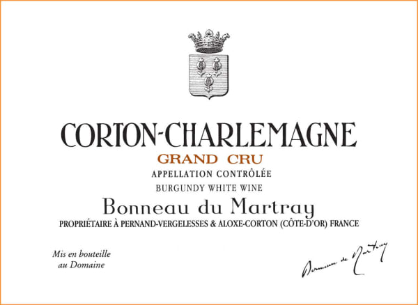 Rượu vang trằng Bonneau du Martray Corton Charlemagne Grand Cru 2017