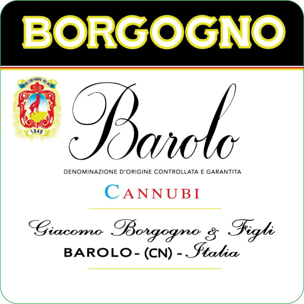 Rượu vang đỏ Borgogno Barolo Cannubi 2017