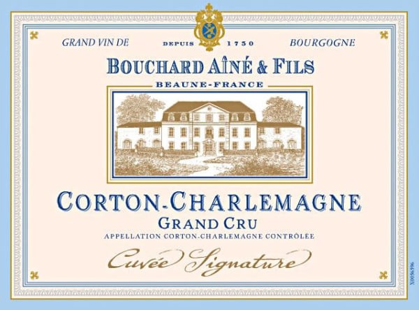Rượu vang trằng Bouchard Aine & Fils Corton-Charlemagne Cuvee Signature Grand Cru 2011