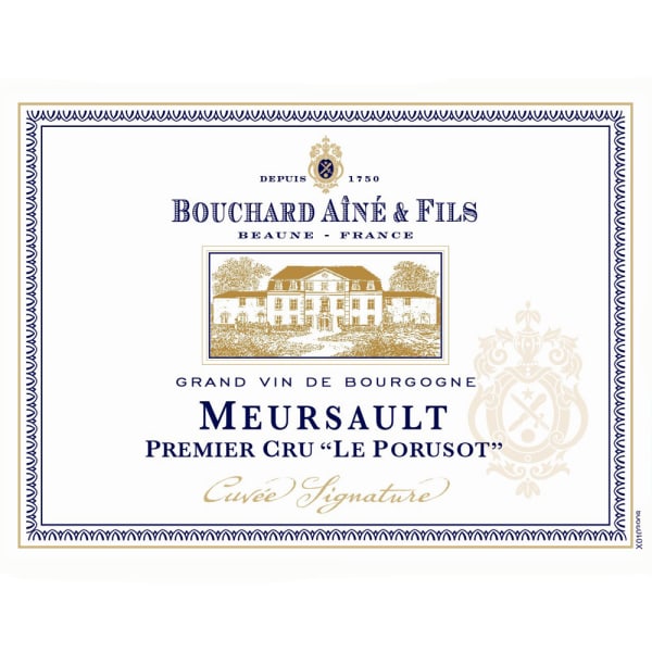 Rượu vang trằng Bouchard Aine & Fils Meursault Le Porusot Premier Cru 2012