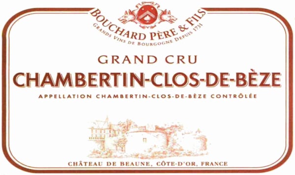 Rượu vang đỏ Bouchard Pere & Fils Chambertin Clos de Beze Grand Cru 2008