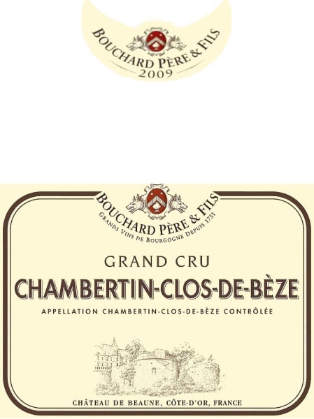 Rượu vang đỏ Bouchard Pere & Fils Chambertin Clos de Beze Grand Cru 2009