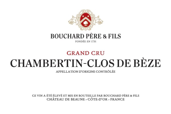 Rượu vang đỏ Bouchard Pere & Fils Chambertin Clos de Beze Grand Cru 2015
