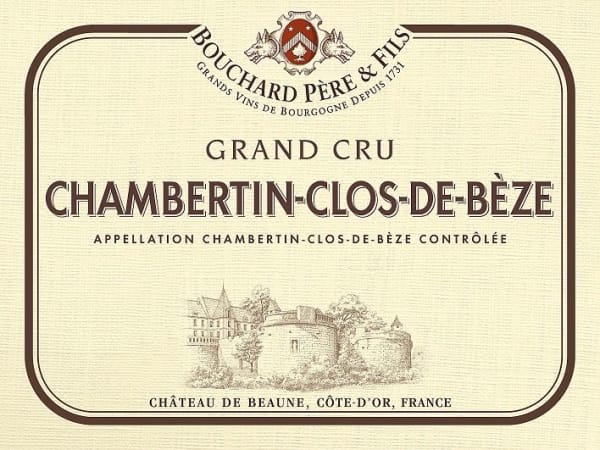 Rượu vang đỏ Bouchard Pere & Fils Chambertin Clos de Beze Grand Cru 2017
