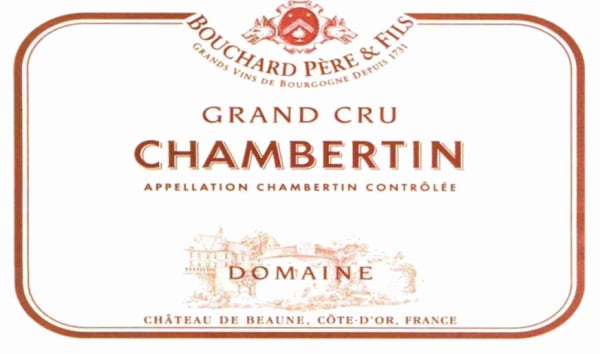 Rượu vang đỏ Bouchard Pere & Fils Chambertin Grand Cru 2009