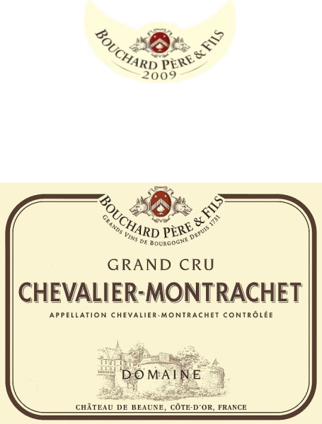 Rượu vang trằng Bouchard Pere & Fils Chevalier-Montrachet Grand Cru 2009