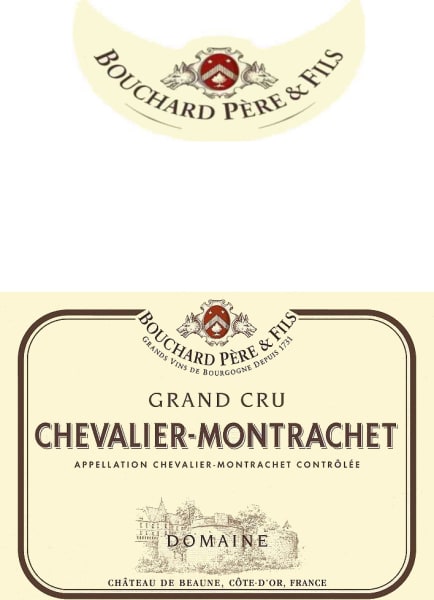 Rượu vang trằng Bouchard Pere & Fils Chevalier-Montrachet Grand Cru 2012
