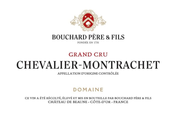 Rượu vang trằng Bouchard Pere & Fils Chevalier-Montrachet Grand Cru 2018