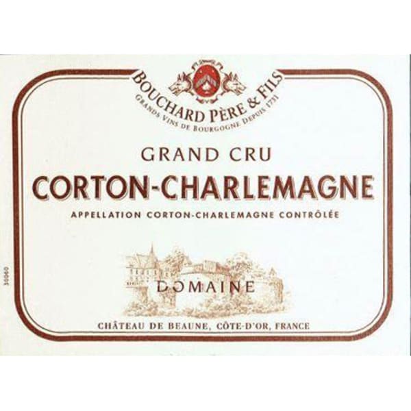 Rượu vang trằng Bouchard Pere & Fils Corton-Charlemagne Grand Cru 2011