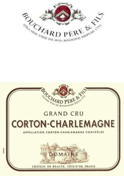 Rượu vang trằng Bouchard Pere & Fils Corton-Charlemagne Grand Cru 2014