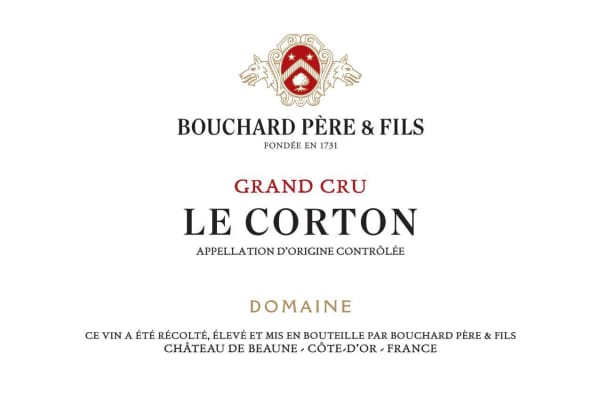 Rượu vang đỏ Bouchard Pere & Fils Le Corton Grand Cru (chai Magnum 1,5 lít) 2019