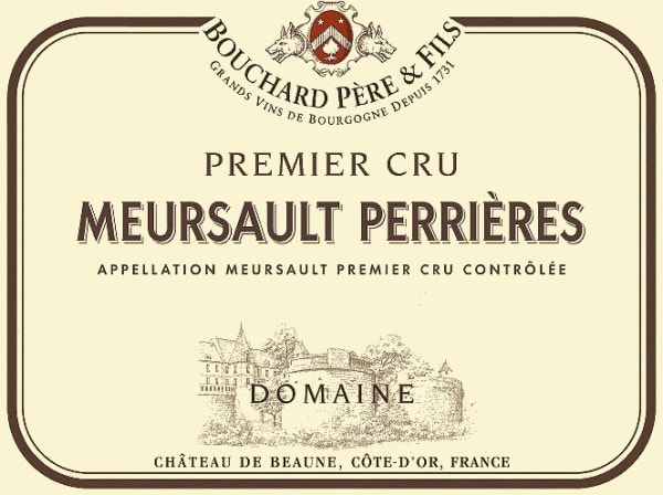 Rượu vang trằng Bouchard Pere & Fils Meursault Perrieres Premier Cru 2012