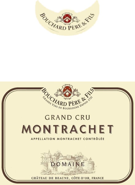 Rượu vang trằng Bouchard Pere & Fils Montrachet Grand Cru 2013