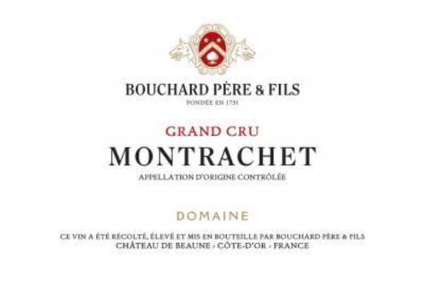 Rượu vang trằng Bouchard Pere & Fils Montrachet Grand Cru 2018