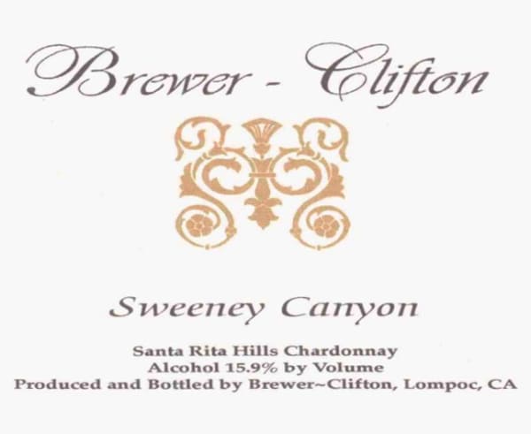 Rượu vang trằng Brewer-Clifton Sweeney Canyon Chardonnay 2003